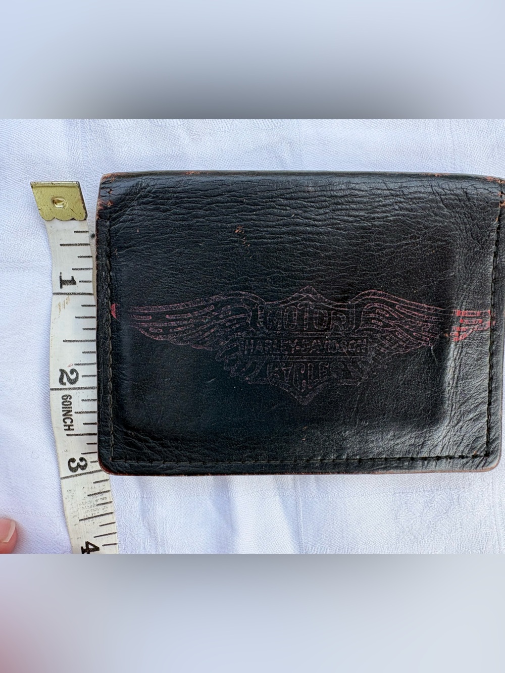 Vintage Harley Davidson Leather Wallet
